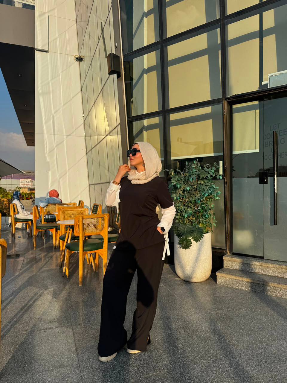 Feminie In Black