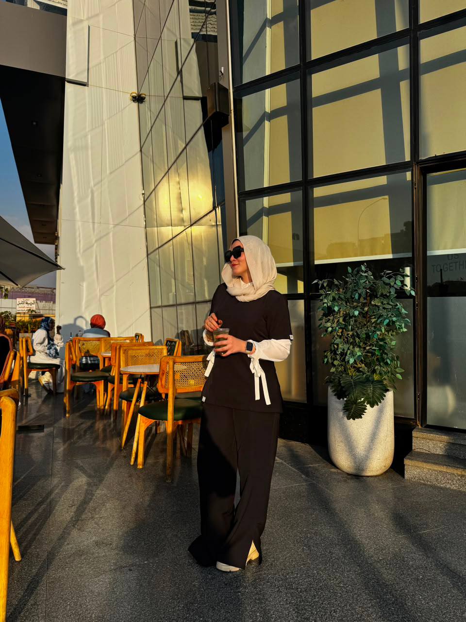 Feminie In Black