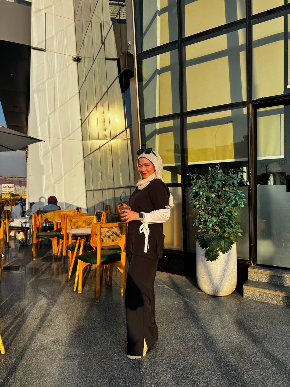 Feminie In Black