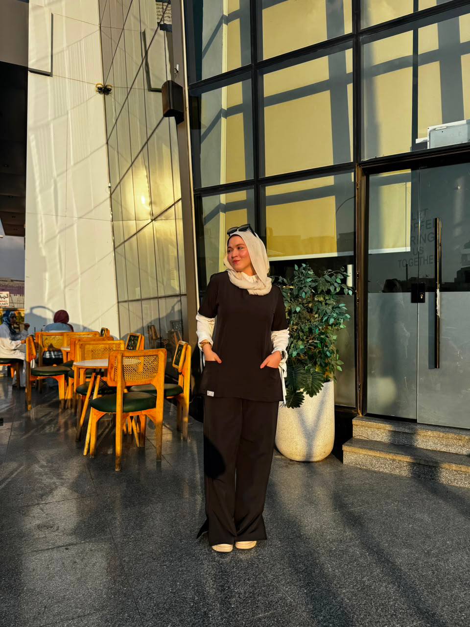 Feminie In Black