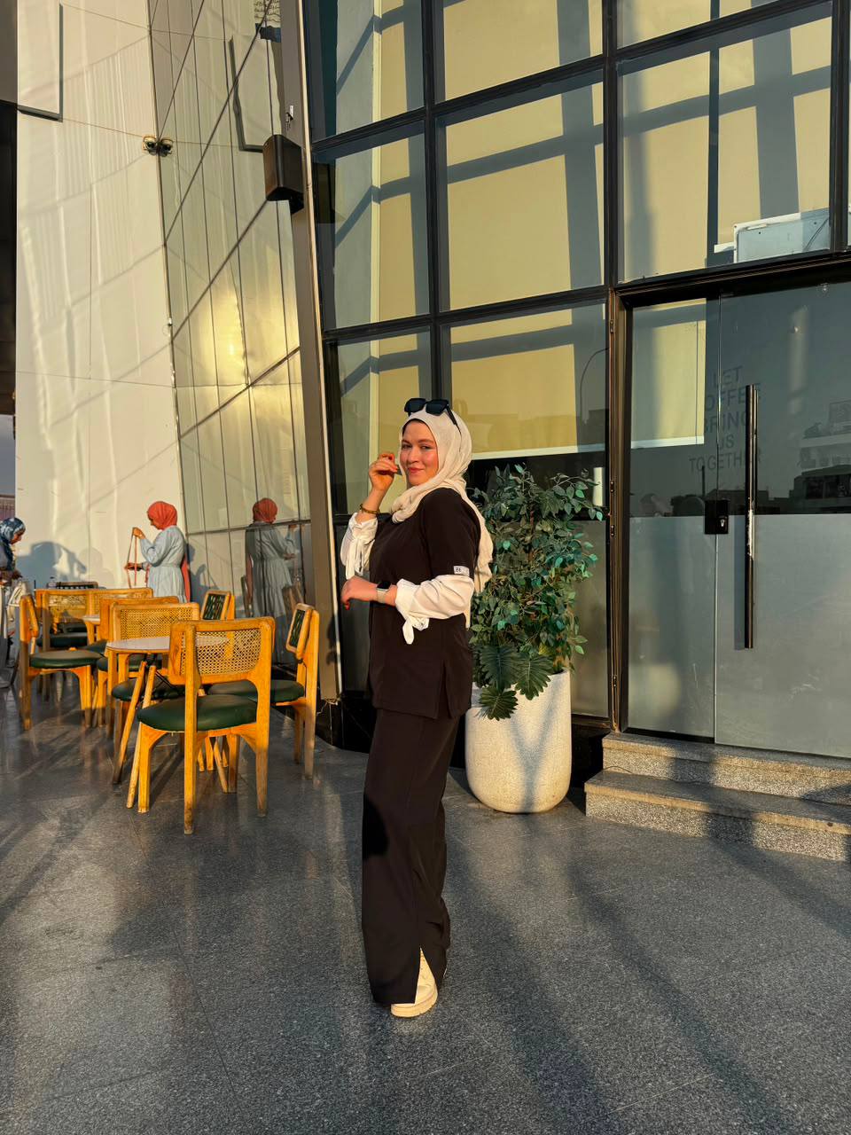 Feminie In Black