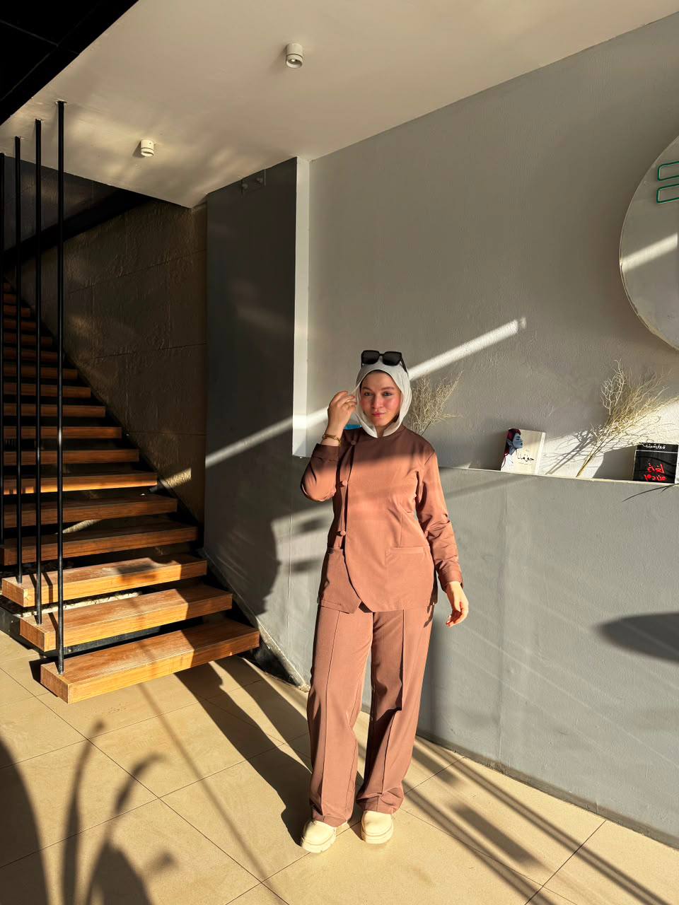 Suit In Brown