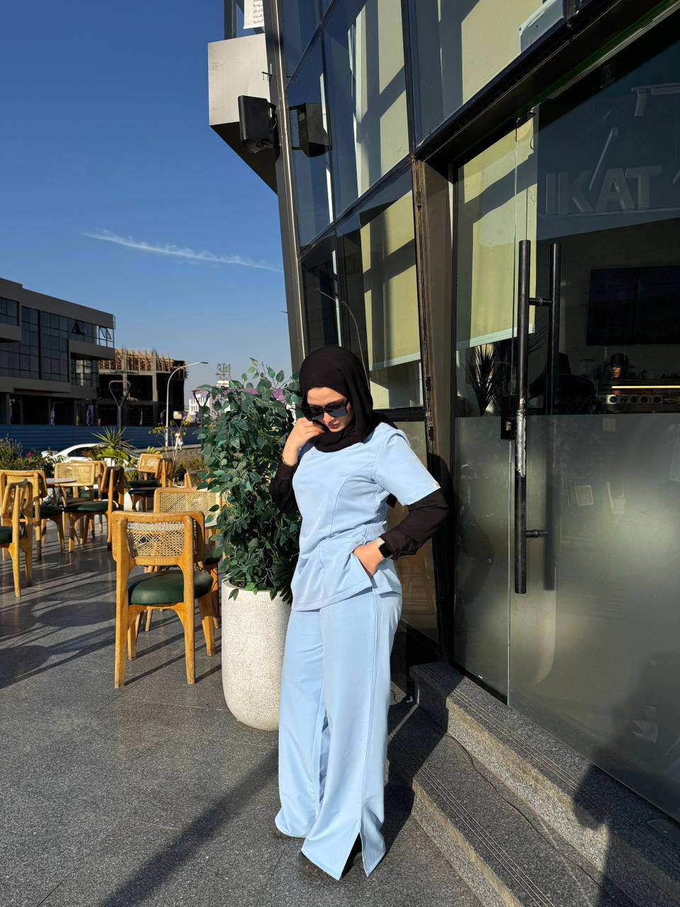 Feminie In Babyblue
