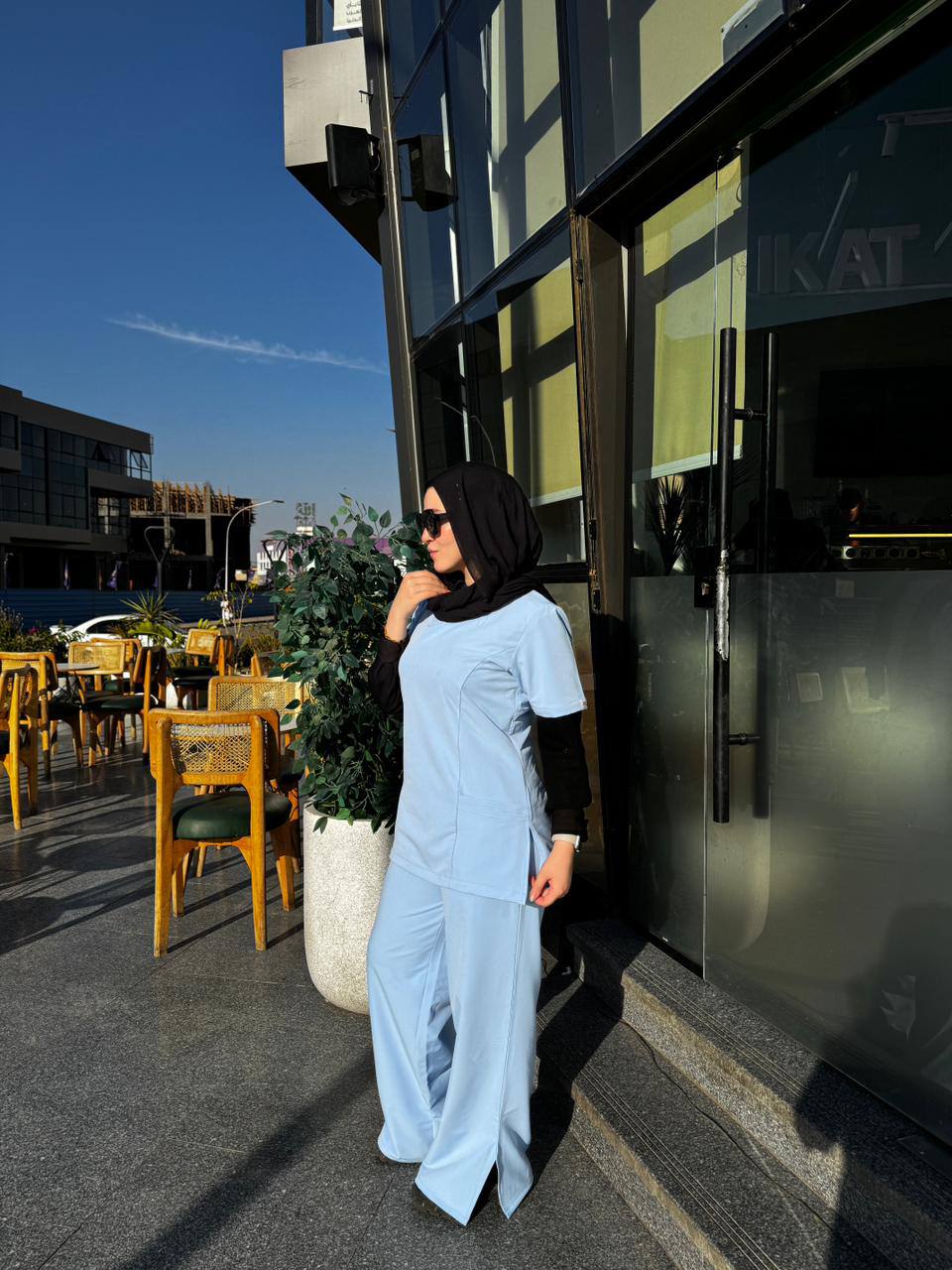 Feminie In Babyblue