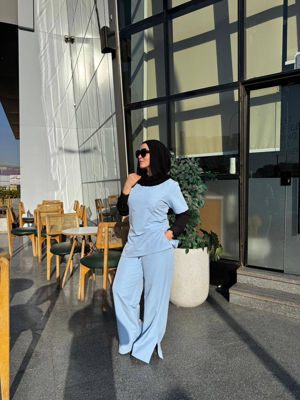 Feminie In Babyblue