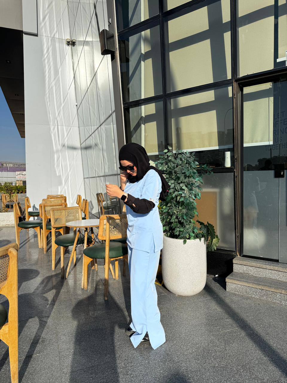 Feminie In Babyblue
