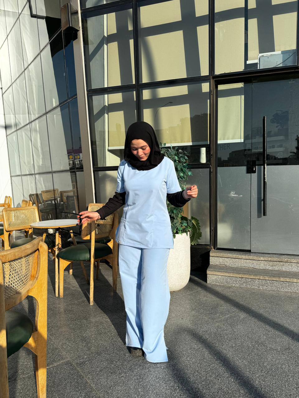 Feminie In Babyblue
