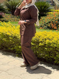 Back Ribbon In Brown