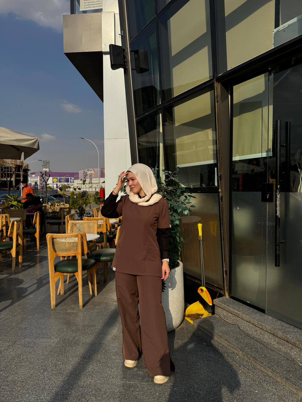 Feminie In Brown
