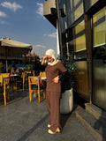 Feminie In Brown