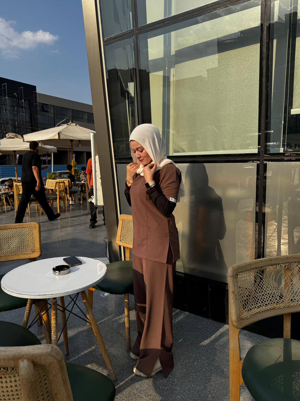 Feminie In Brown