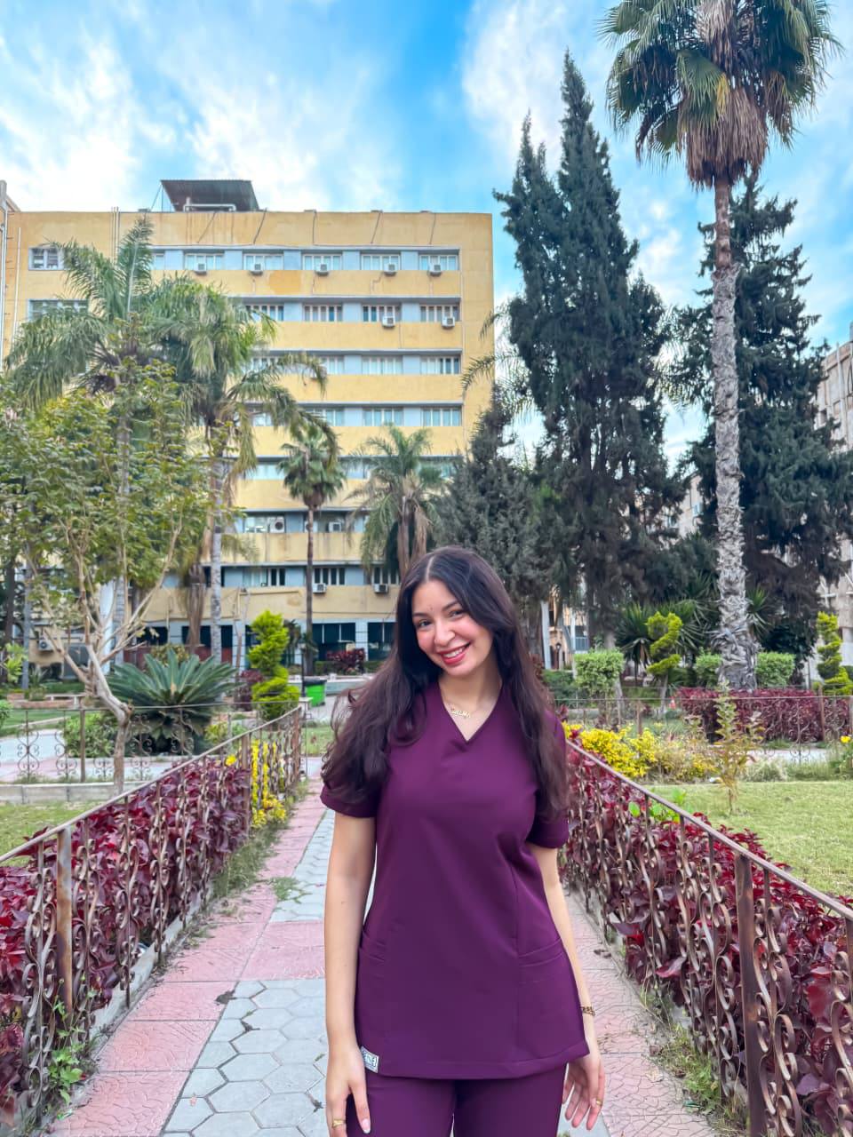 Feminie In Burgundy
