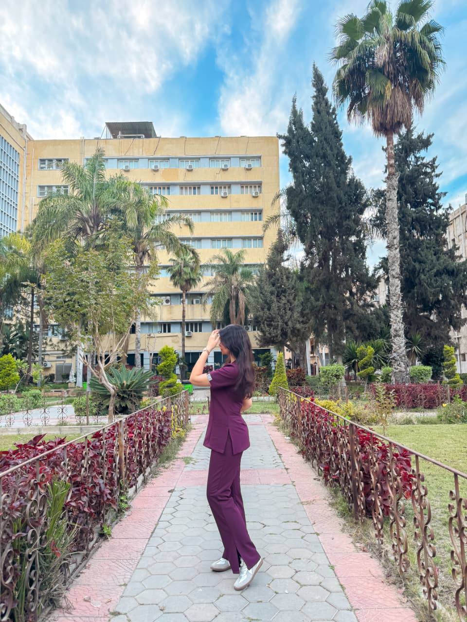 Feminie In Burgundy