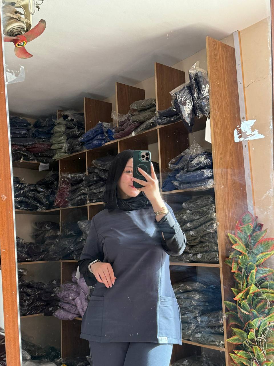 Feminie In Gray