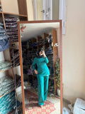 Back Ribbon In Green