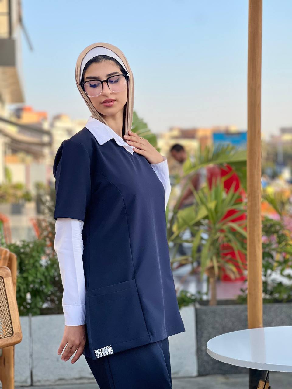 Feminie In Navy