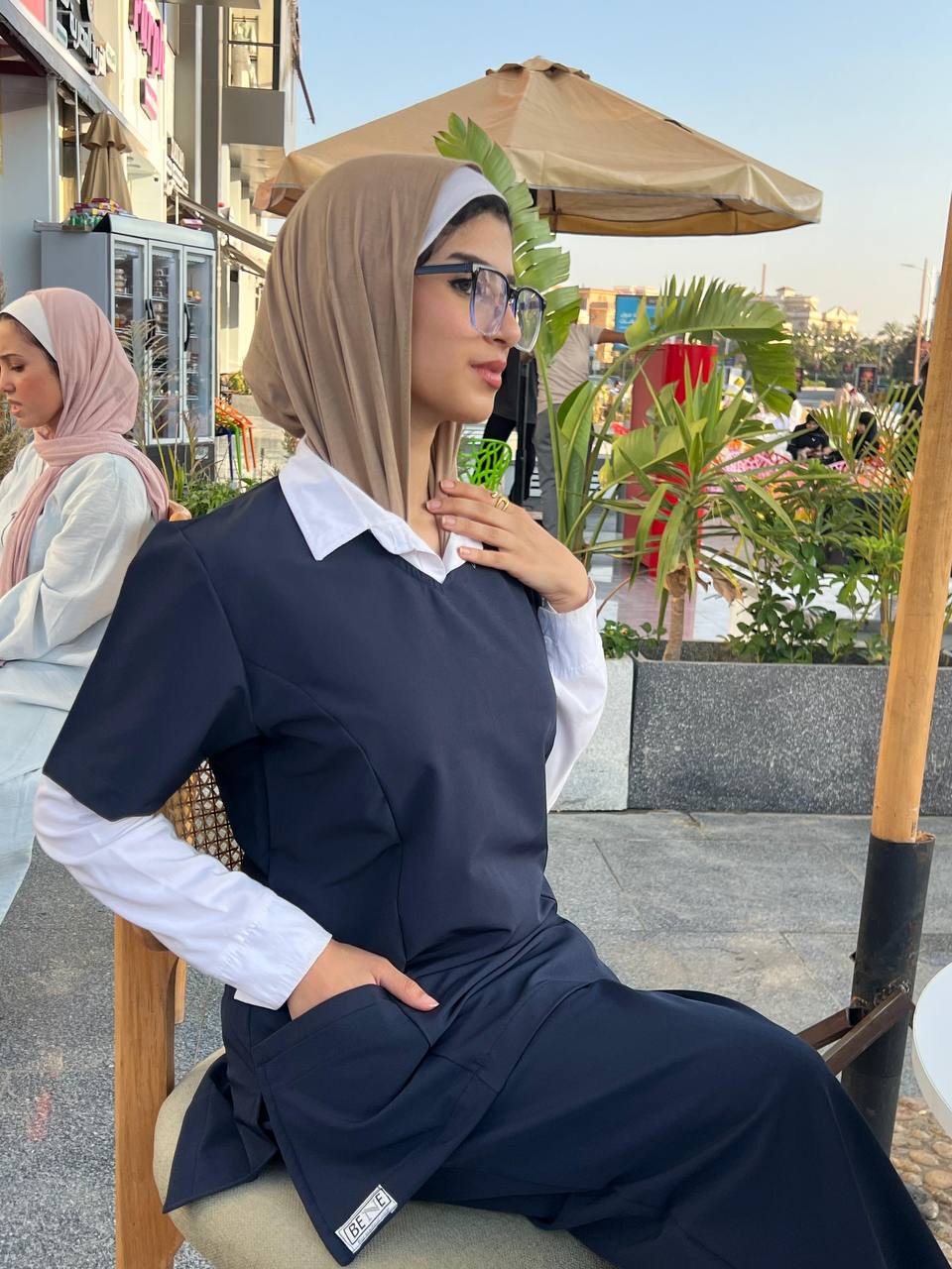 Feminie In Navy