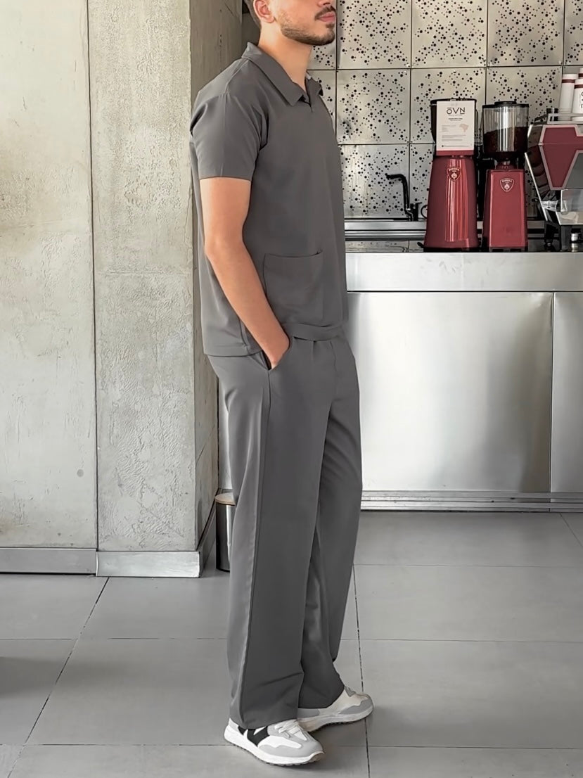 Classic Scrub In Gray