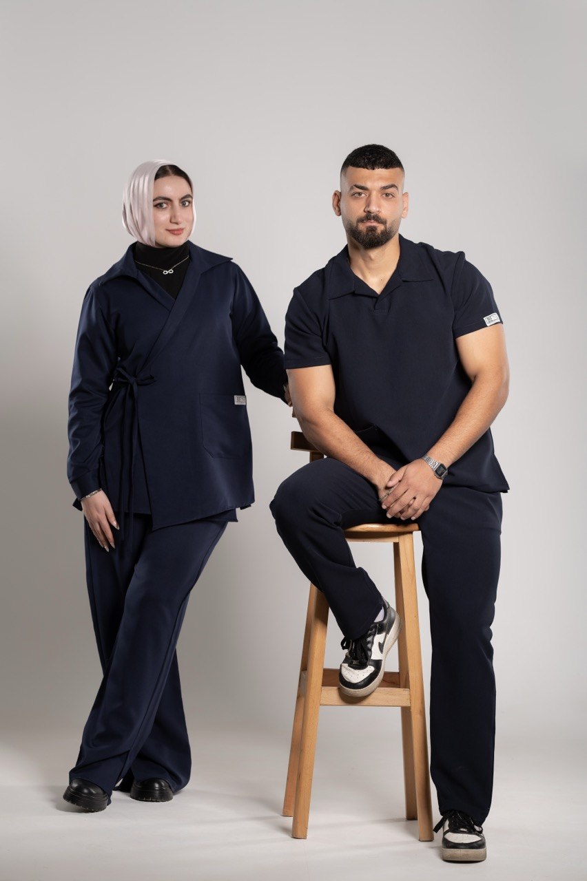 Classic Scrub In Dark Navy