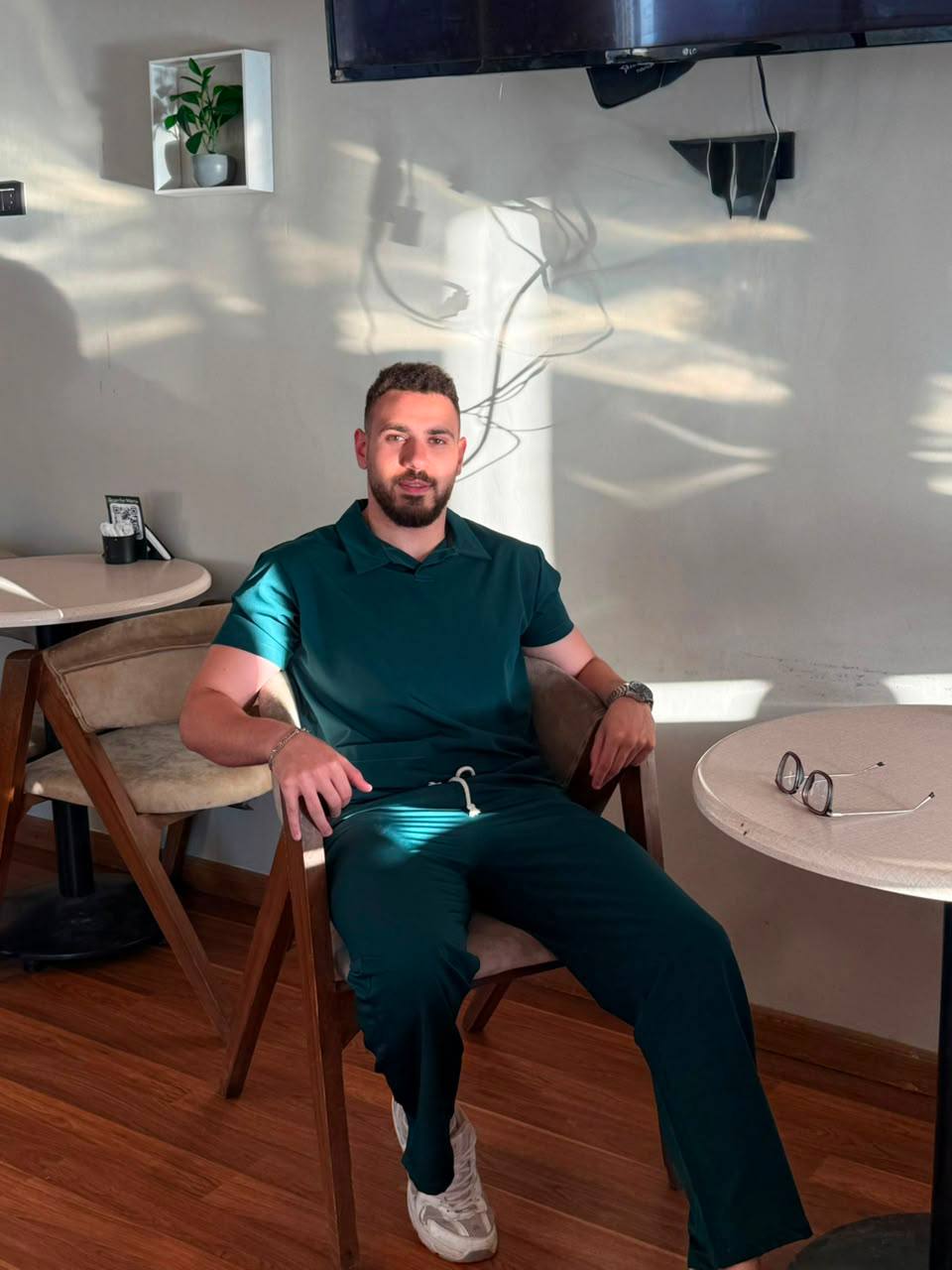 Classic Scrub In Dark Green