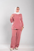 Back Ribbon In Rose Pink