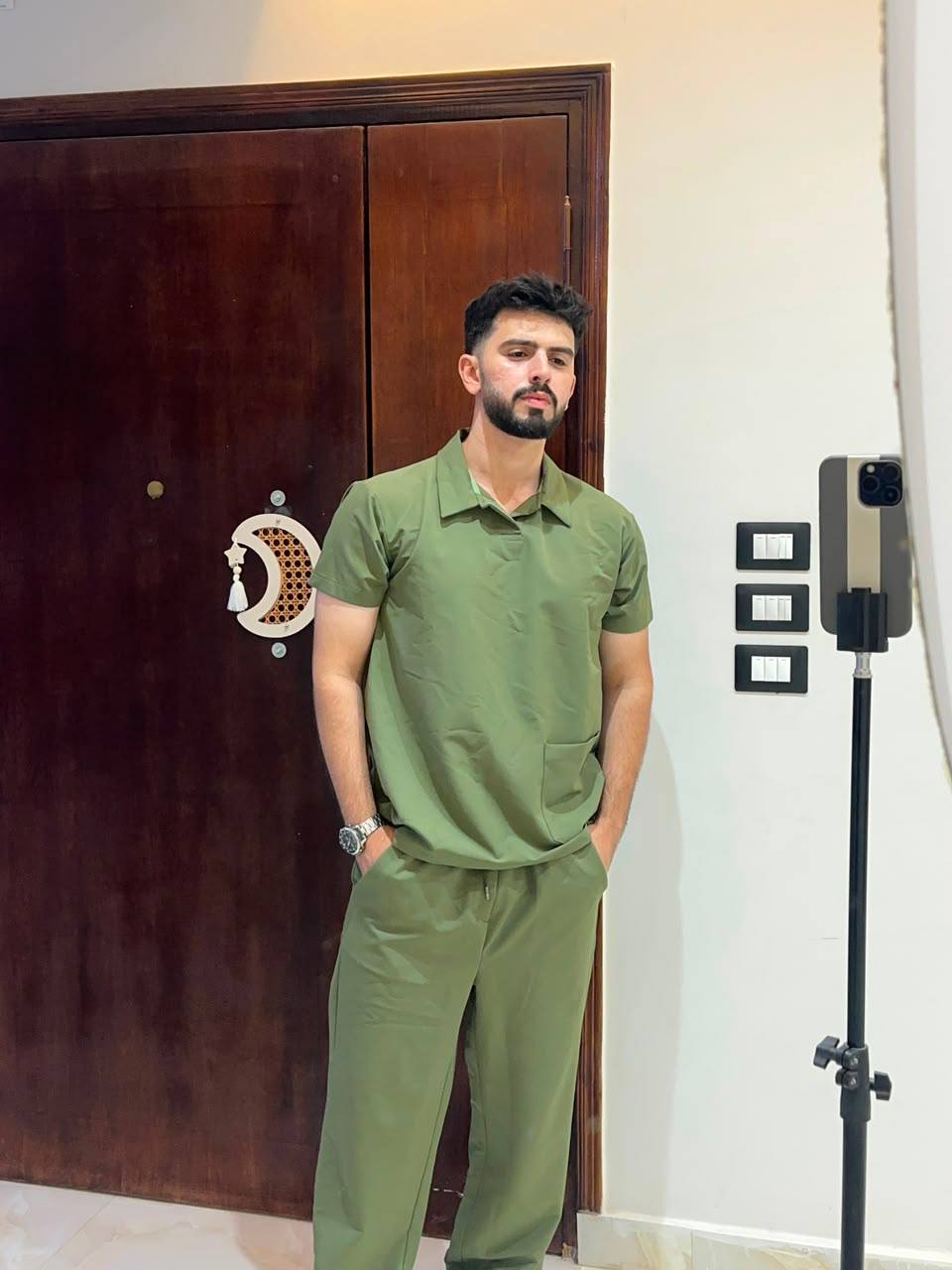 Classic Scrub In Olive