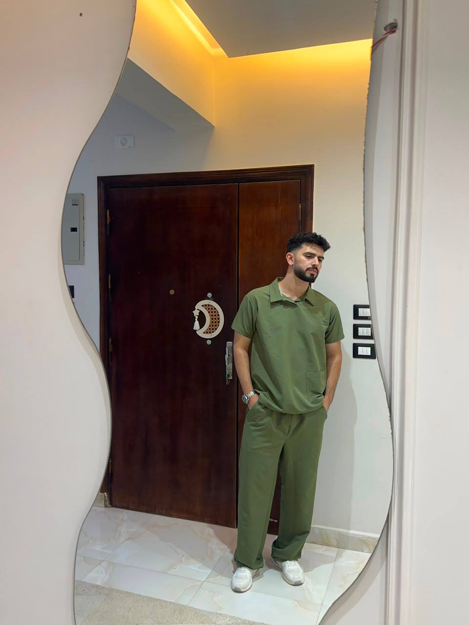Classic Scrub In Olive
