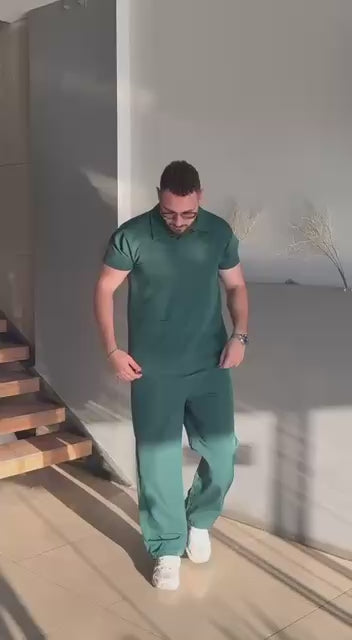 Classic Scrub In Dark Green